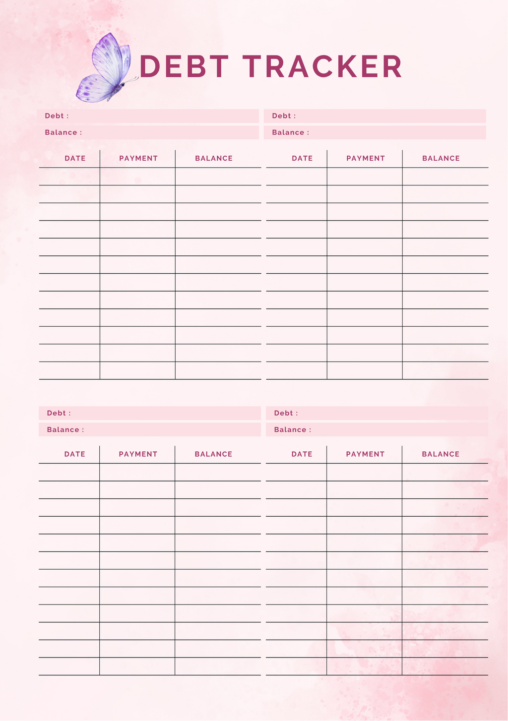 Simple Budget Planner