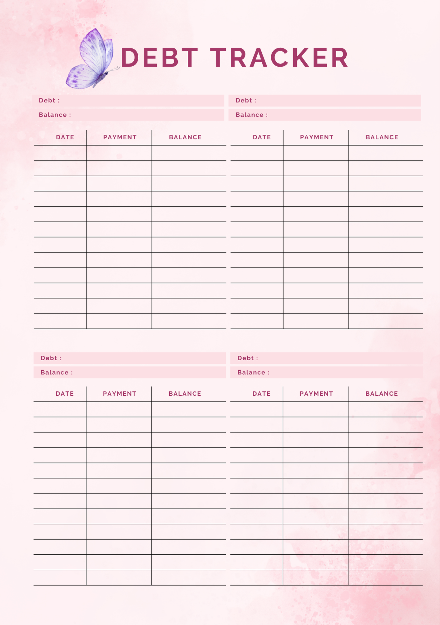 Simple Budget Planner